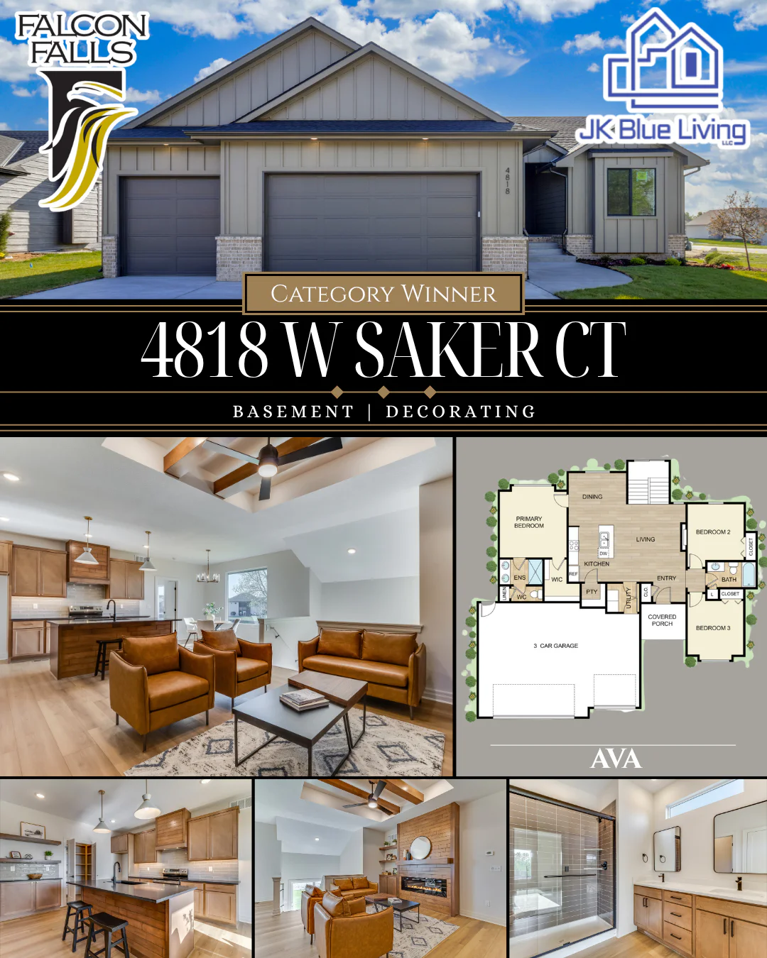 Parade of Homes Winner for sale in Wichita, KS.