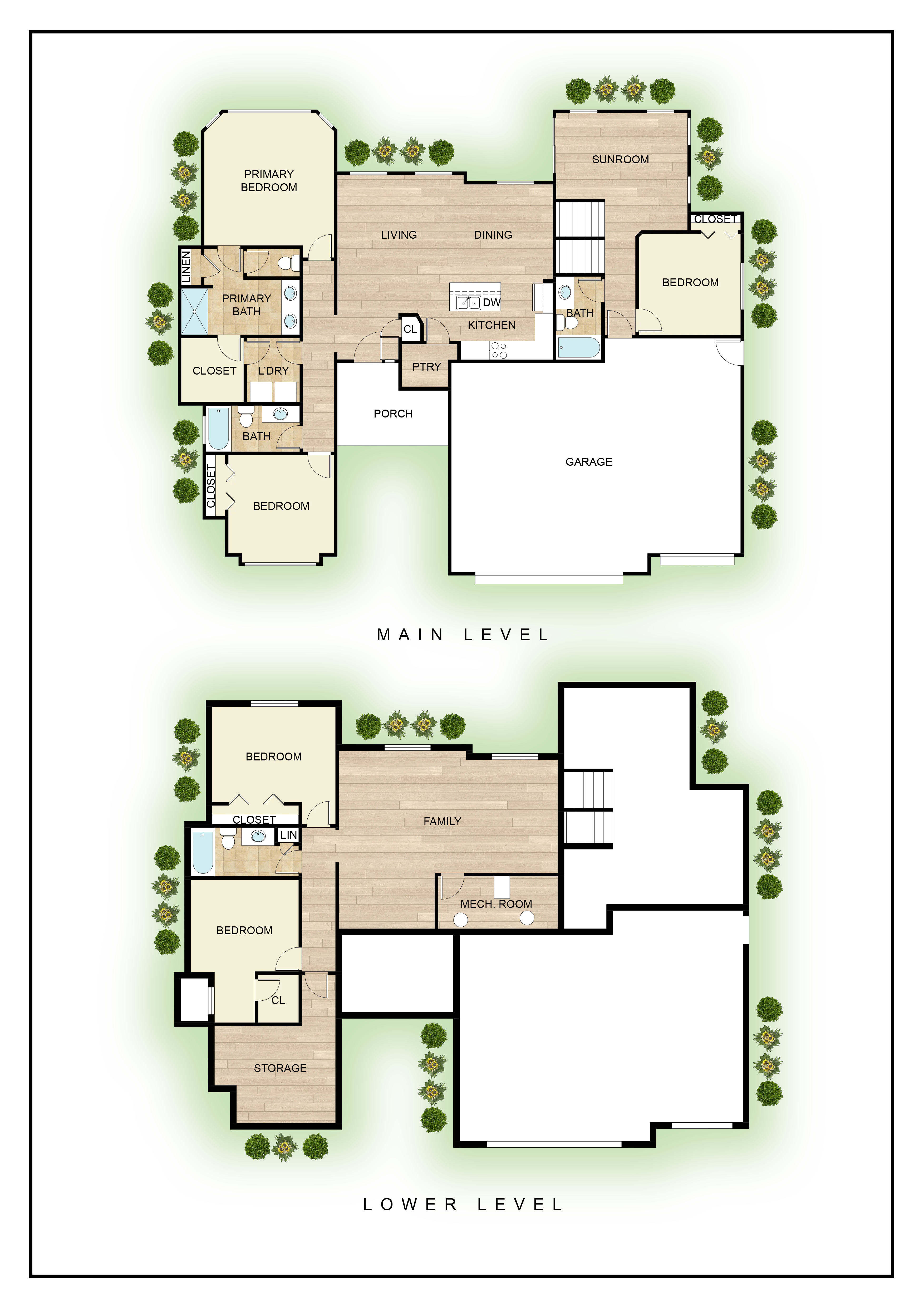 Home for sale in Wichita, KS floor plan.