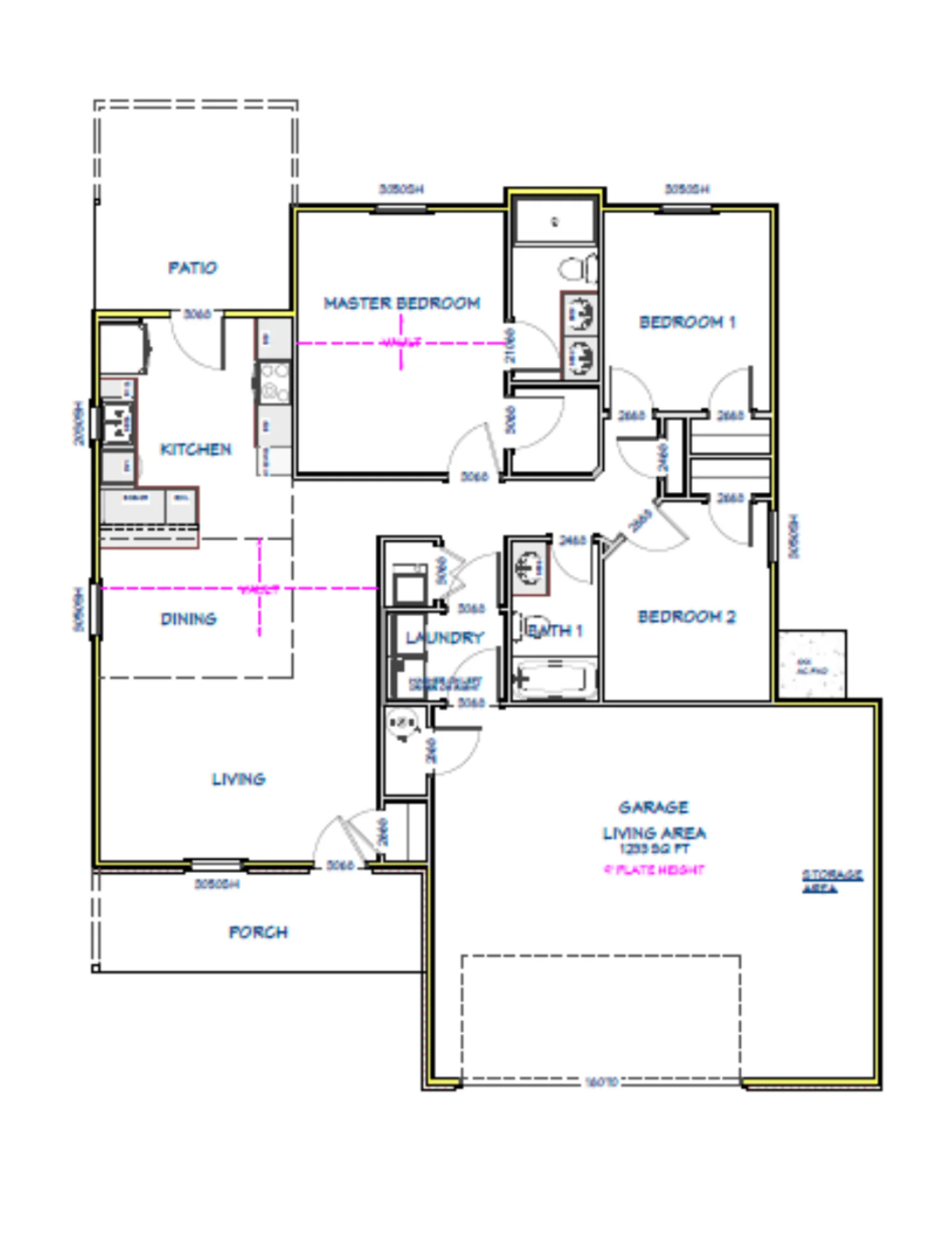 Liberty Communities Floor Plan.