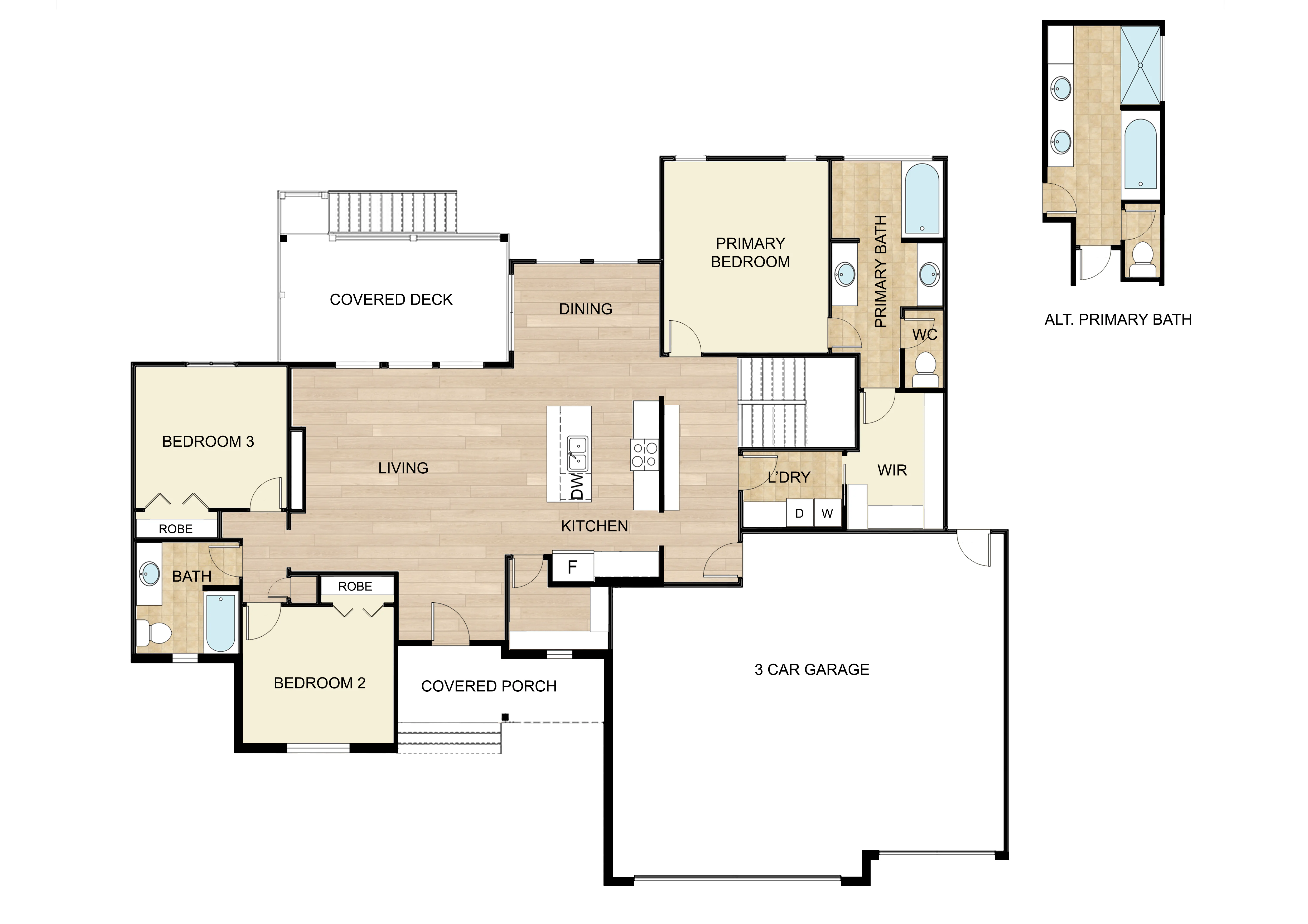 Floor plan of home for sale in Goddard, KS.