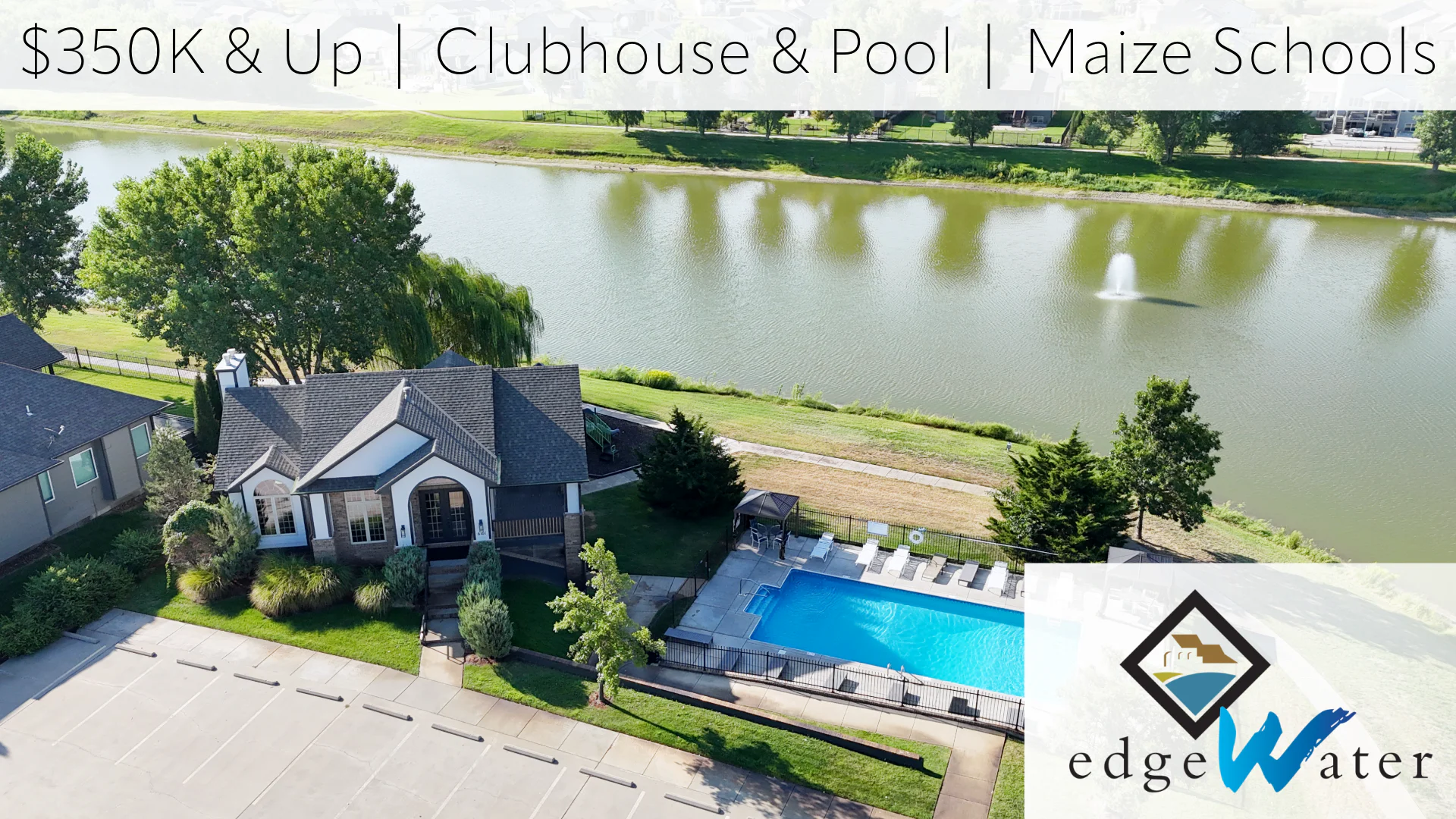 Edgewater new homes for sale in Wichita, KS.