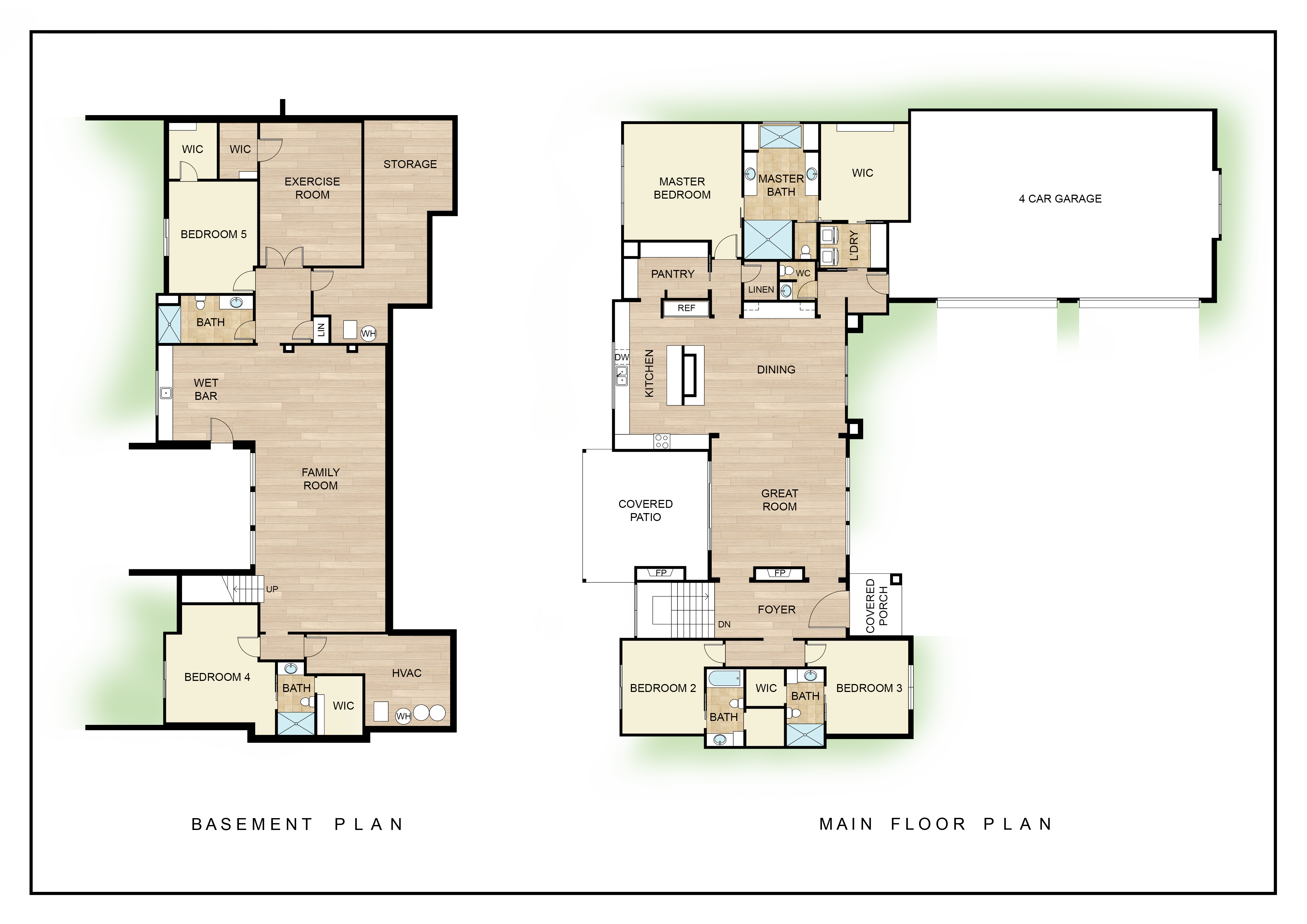 Reber Estate home floor plans for sale at 143rd and Central, Wichita, KS.