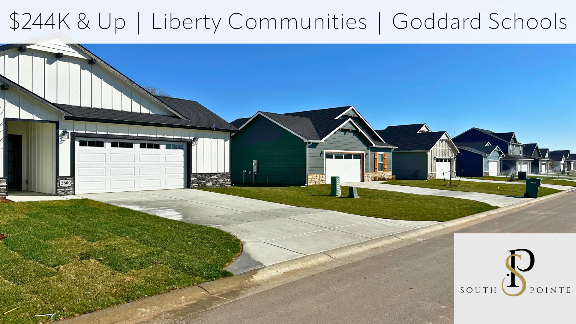 South Pointe by Liberty Communities new homes for sale in Wichita, KS.